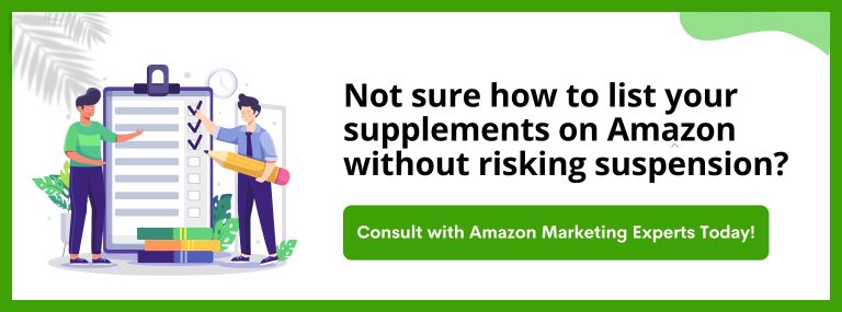 consult with the amazon marketing experts